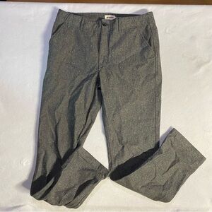 Taylor Stitch Grey Apres Organic Cotton Pants 33